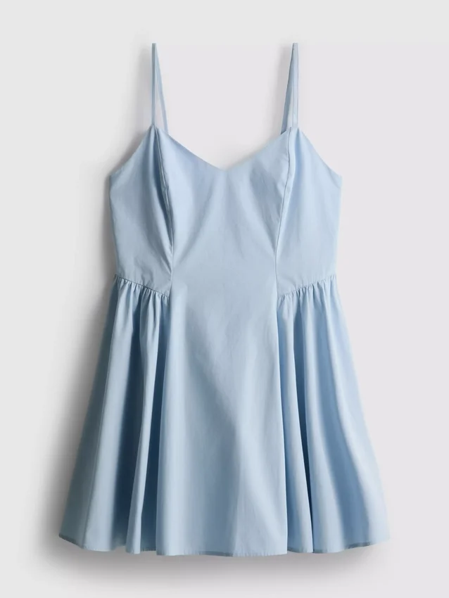 Structured corset mini dress