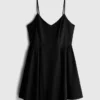 Structured corset mini dress