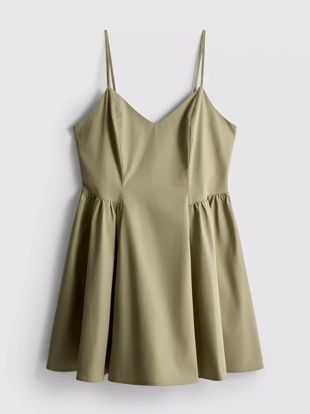 Structured corset mini dress