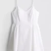 Structured corset mini dress