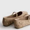 Studded mary janes