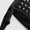 Studded rhinestone bikini bottoms