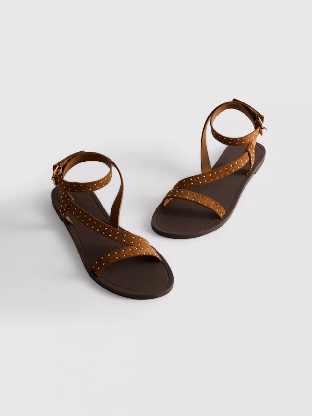 Studded strappy sandals