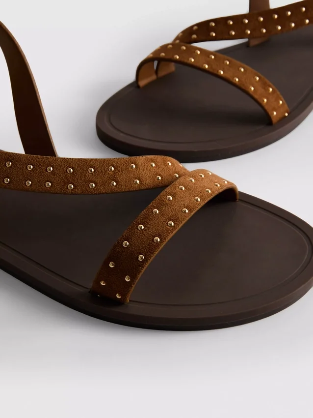 Studded strappy sandals