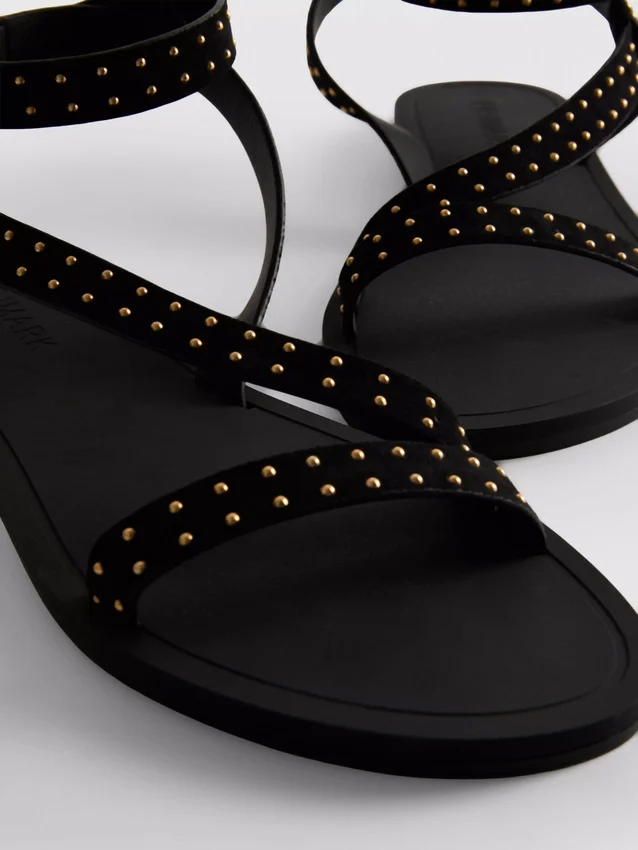 Studded strappy sandals