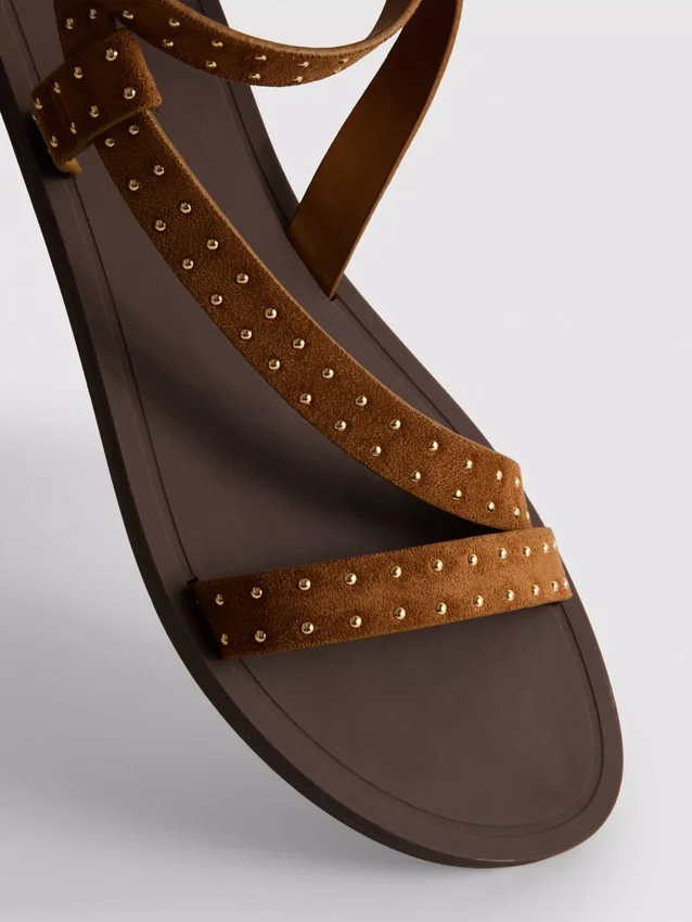 Studded strappy sandals