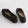 Suede ballet flats