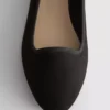 Suede ballet flats