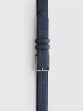 Suede belt