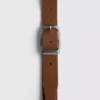 Suede belt