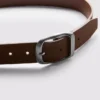 Suede belt