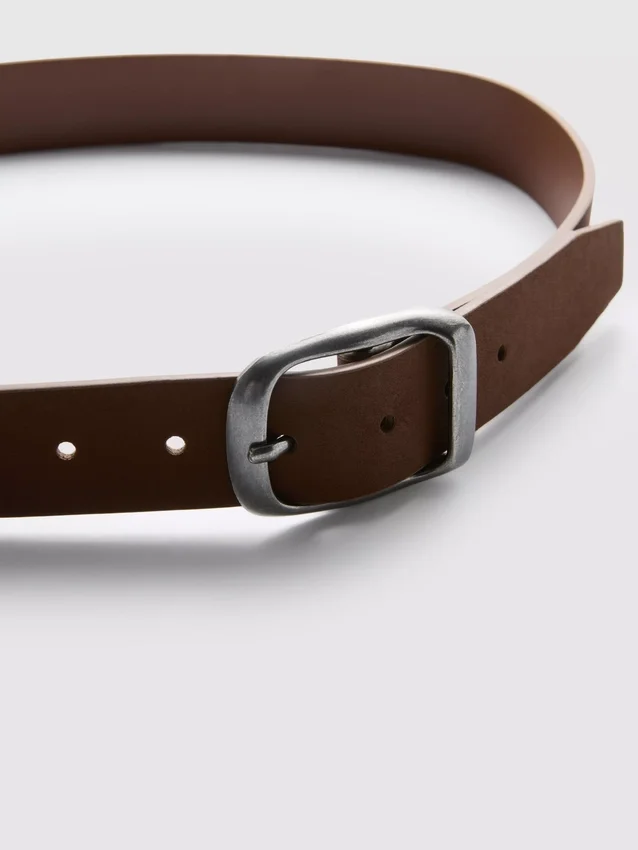Suede belt