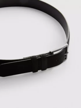 Suede belt