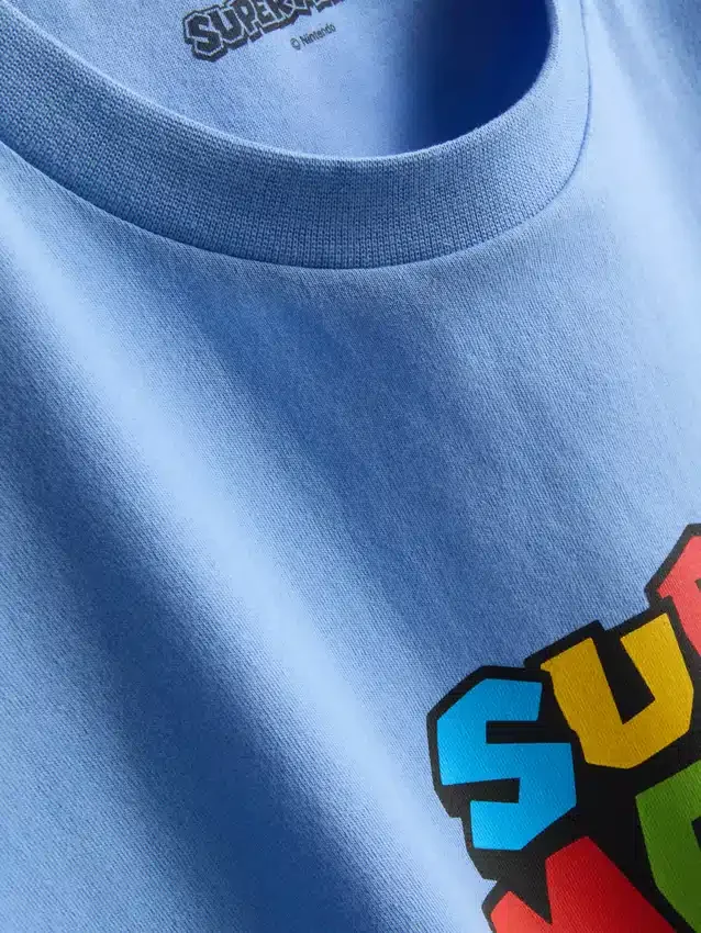 Super mario cotton graphic t-shirt