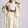 Super soft scoopneck crop top