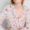 Sweet treat printed boyfriend pajamas