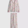 Sweet treat printed boyfriend pajamas