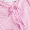 Sweetheart crinkle midi dress