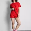 T-shirt and shorts pajamas