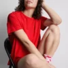 T-shirt and shorts pajamas