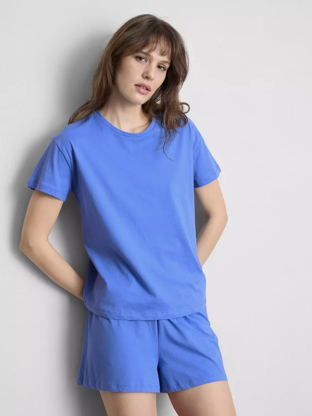 T-shirt and shorts pajamas