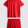 T-shirt and shorts pajamas
