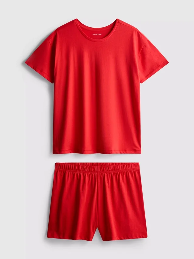 T-shirt and shorts pajamas
