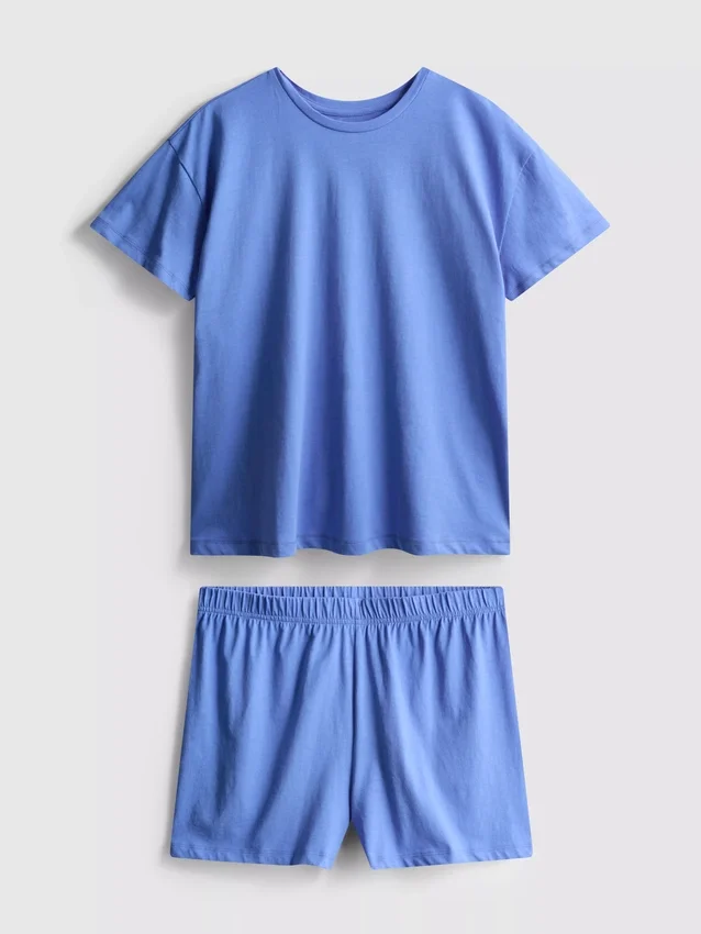 T-shirt and shorts pajamas