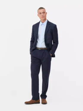 Tailored suit pants