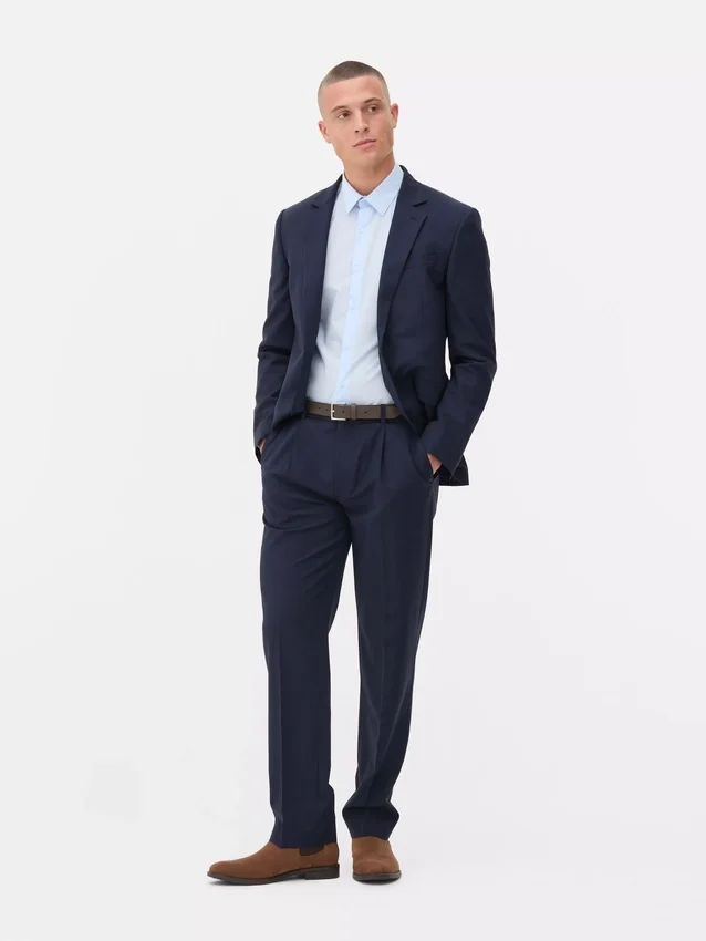 Tailored suit pants