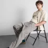 Textured boxy t-shirt