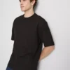 Textured boxy t-shirt