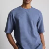 Textured boxy t-shirt