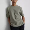 Textured boxy t-shirt