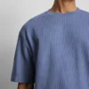 Textured boxy t-shirt