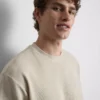 Textured boxy t-shirt