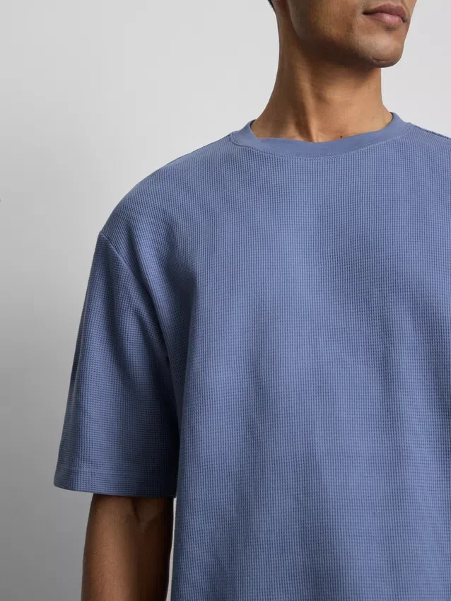 Textured boxy t-shirt