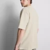 Textured boxy t-shirt