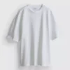 Textured boxy t-shirt