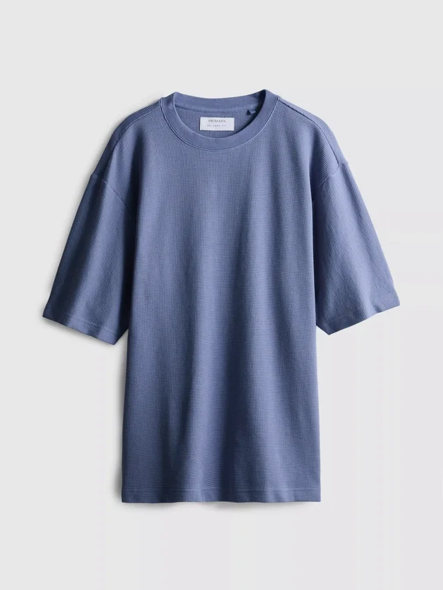 Textured boxy t-shirt
