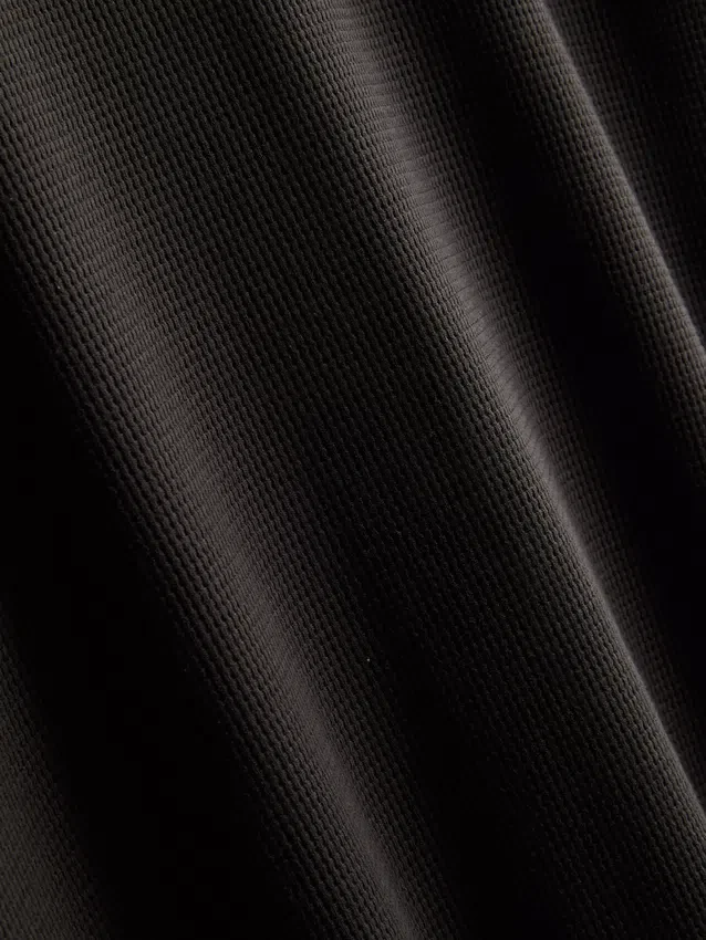 Textured boxy t-shirt