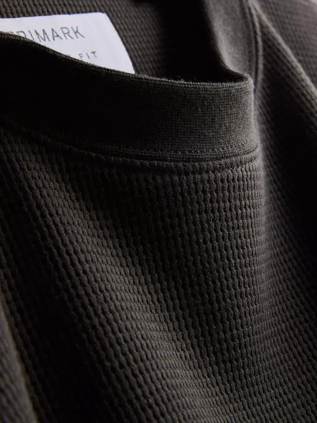 Textured boxy t-shirt