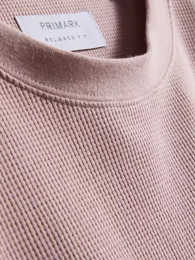 Textured boxy t-shirt