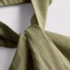 Textured button through halterneck top