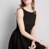 Textured crinkle mini dress