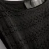Textured crinkle mini dress
