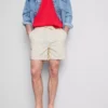 Textured drawstring shorts