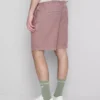 Textured drawstring shorts