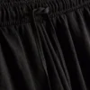 Textured drawstring shorts