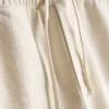 Textured drawstring shorts